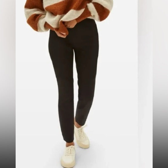 EVERLANE The Side Zip‎ Work Pant in Black - Picture 1 of 9